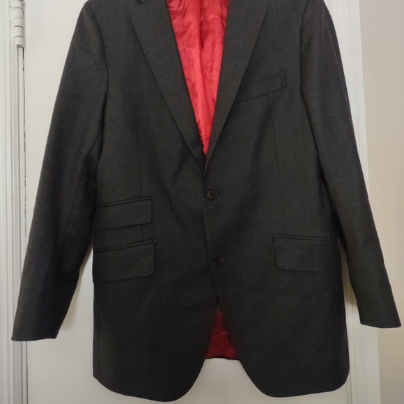 Vitale barberis canonico suit jacket Mens 50R gray - Picture 2 of 9